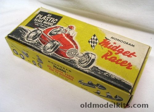 Monogram 1/24 Midget Racer PC1 Very Early Issue, PC1 plastic model kit